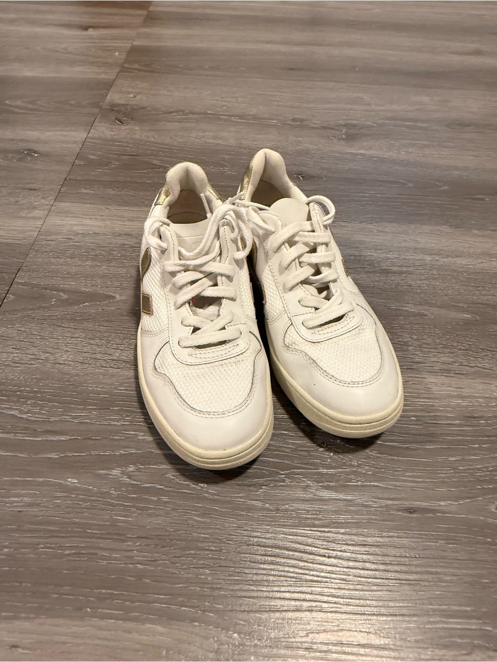 Veja Women's White Low-Top Athletic Sneakers
